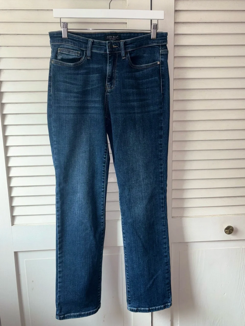 Judy Blue Straight Fit Jeans 9/29 Medium Wash Stretch Denim Classic - Picture 2 of 6